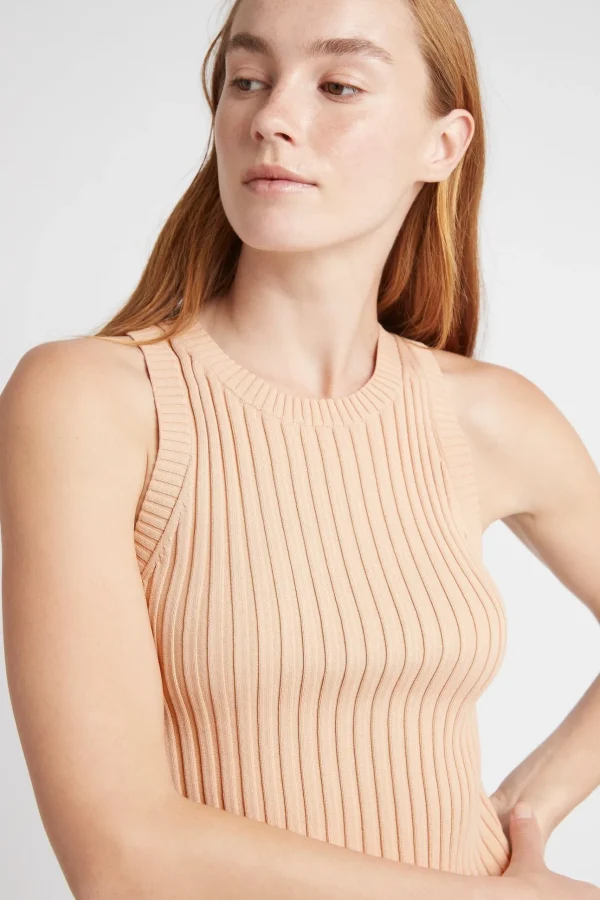 Slim Knitted Tank 107