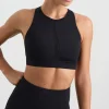 Spliced Mesh Sports Bra 370