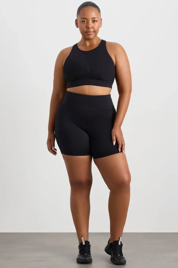Spliced Mesh Sports Bra 370
