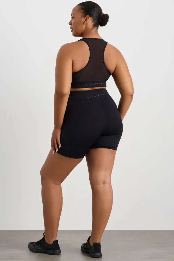Spliced Mesh Sports Bra 370