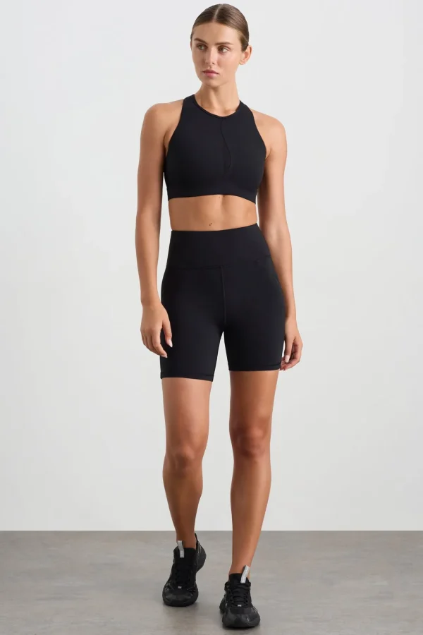 Spliced Mesh Sports Bra 370