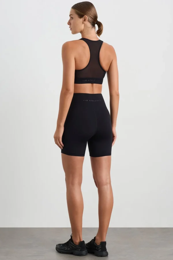 Spliced Mesh Sports Bra 370