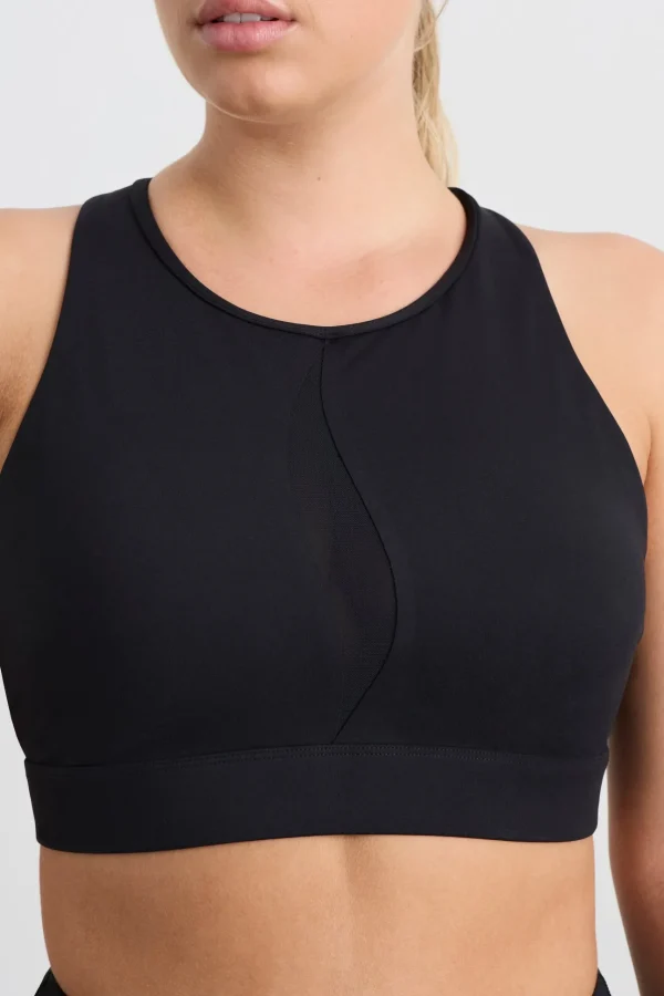 Spliced Mesh Sports Bra 370