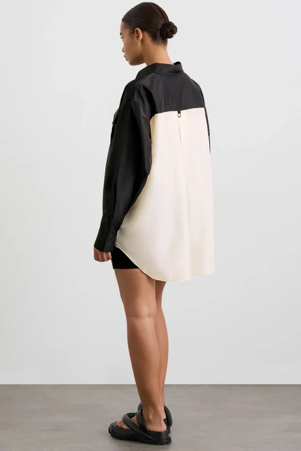 Spliced Spray Shirt 427
