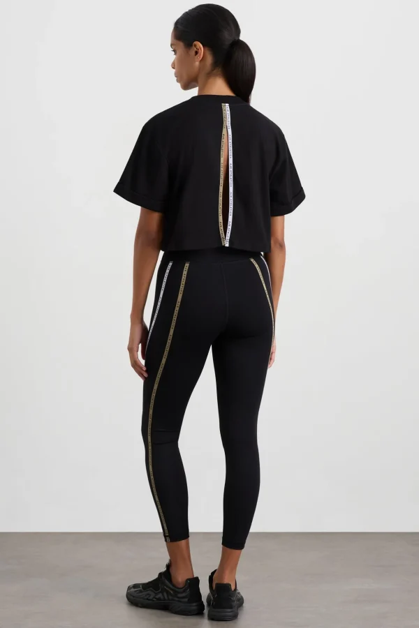 Split Back Crop Tee 114