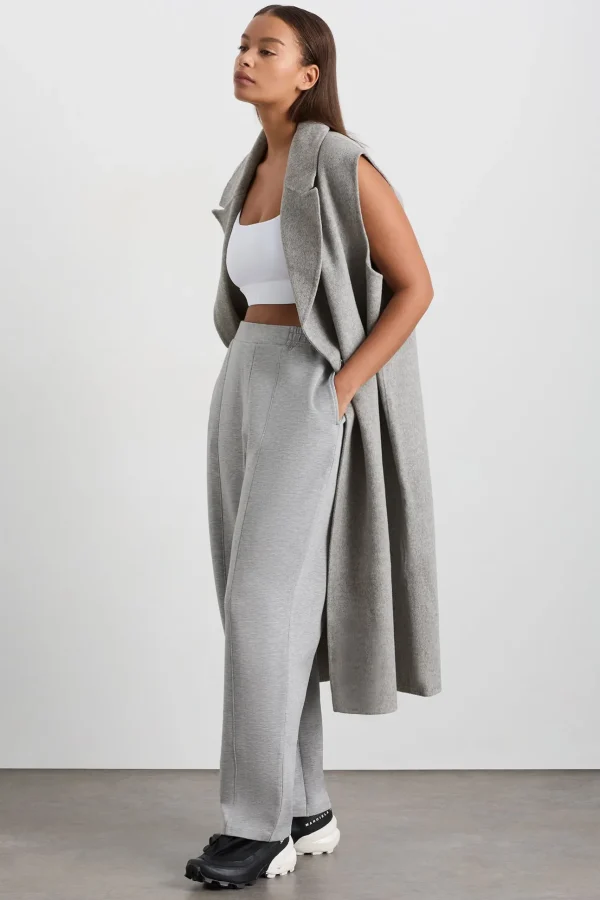 Split Back Sleeveless Coat 760