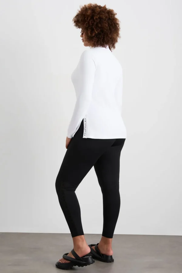 Split Hem Mock Top 434