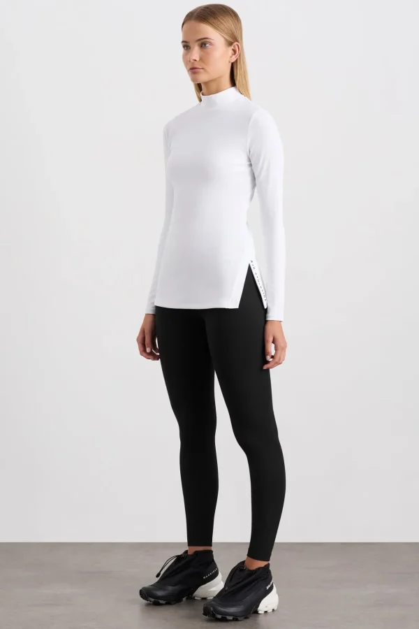 Split Hem Mock Top 434