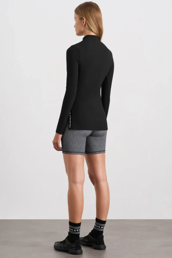 Split Hem Mock Top 434