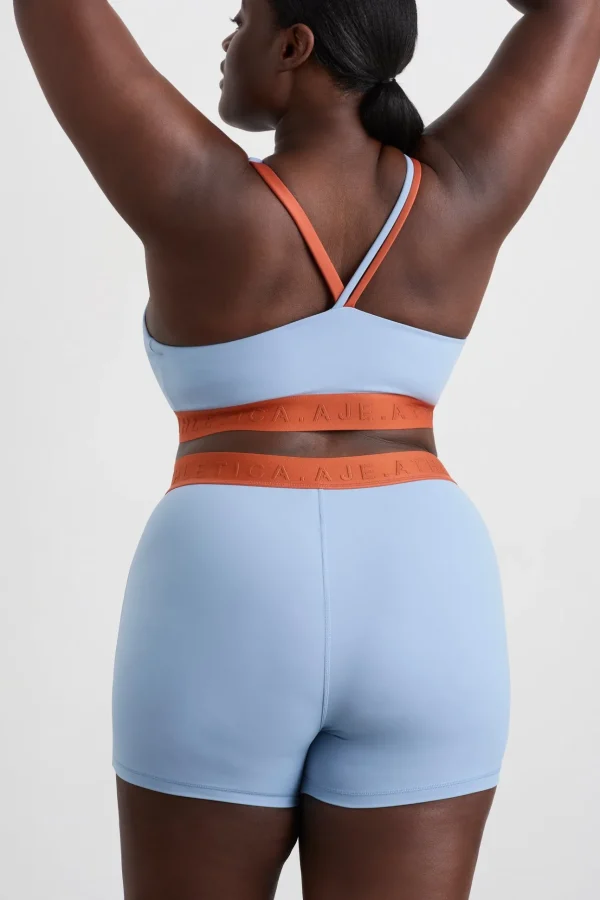 Split Strap Logo Bra 366