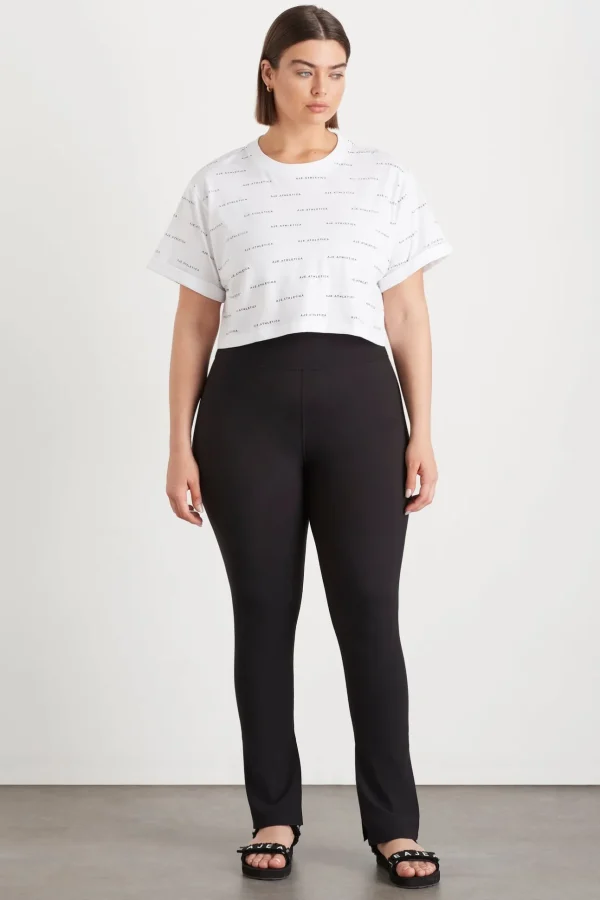 Spotty Logo Crop T-Shirt 105