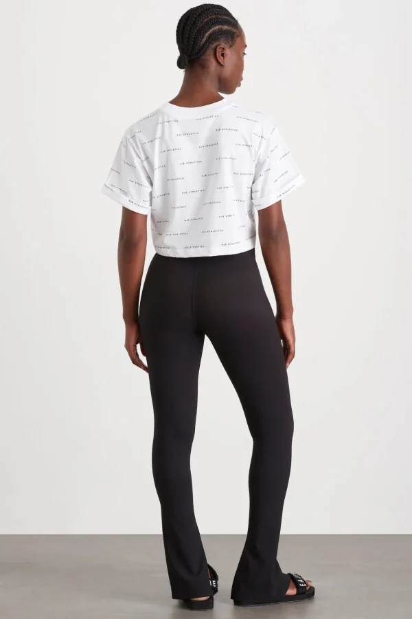 Spotty Logo Crop T-Shirt 105