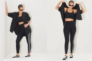 Stripe Full Length Legging 232