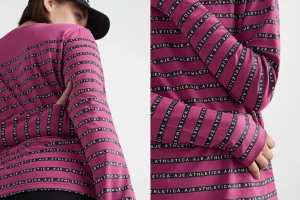 Stripe Logo Long Sleeve T-Shirt 127