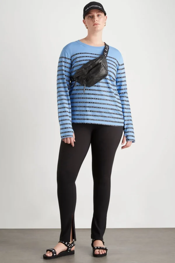 Stripe Logo Long Sleeve T-Shirt 127
