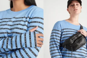 Stripe Logo Long Sleeve T-Shirt 127