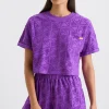 Terry Cropped Tee 416