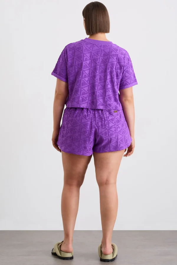 Terry Cropped Tee 416