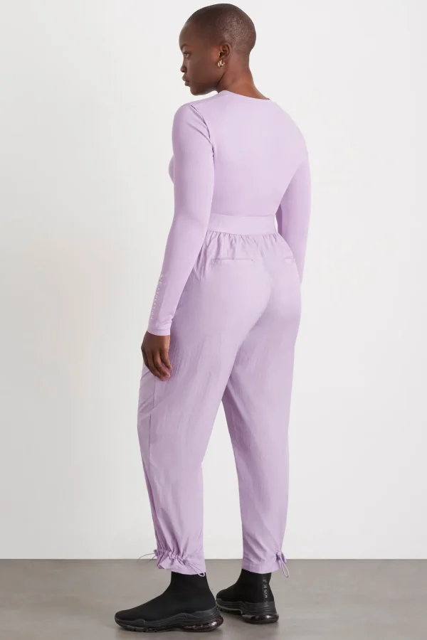 Twist Front Long Sleeve Crop Top 328