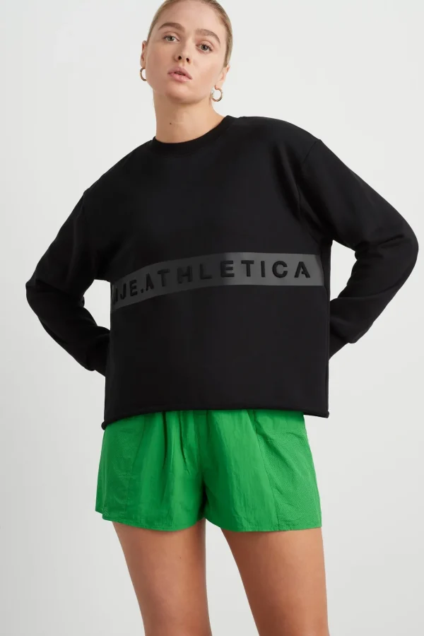 Whipstitch Split Crew Jumper 420