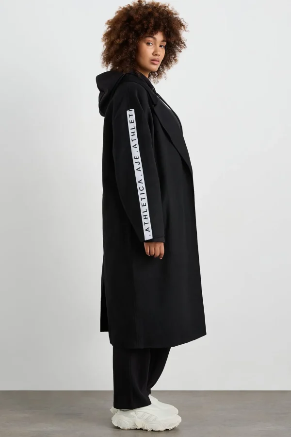 Wool Blend Long Line Coat 773