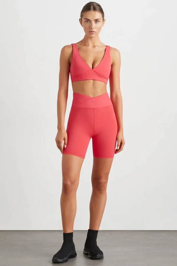 Wrap Front Bike Short 614