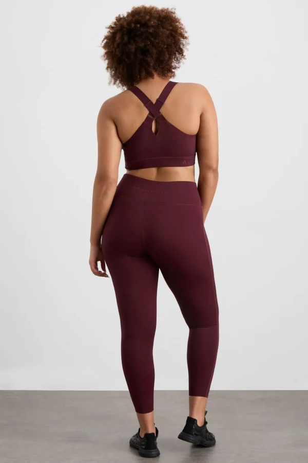 Zip Front Logotape Sports Bra 319