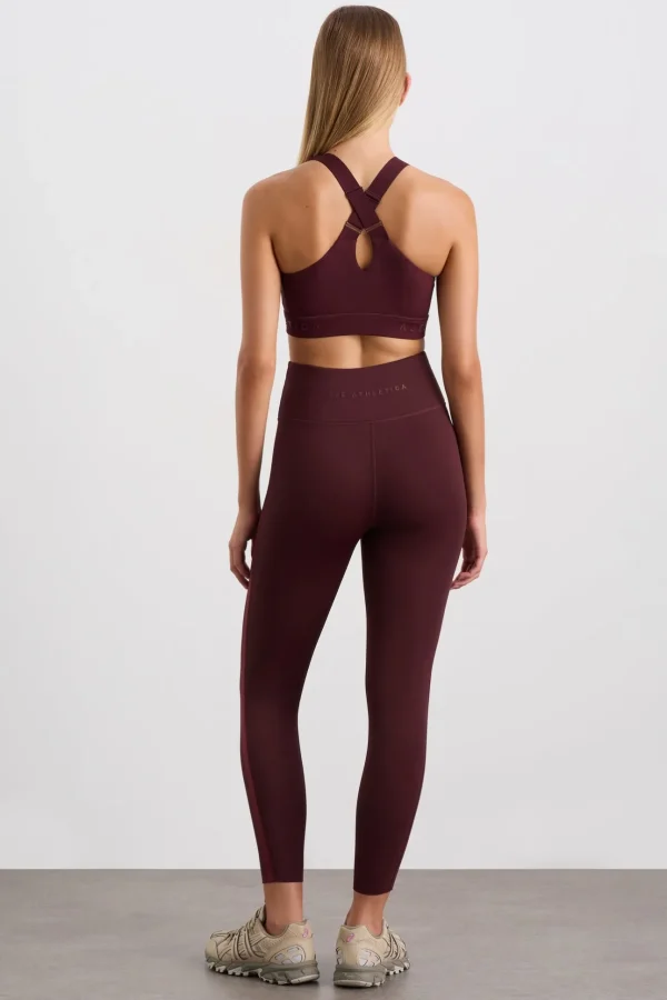 Zip Front Logotape Sports Bra 319