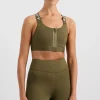 Zip Front Sports Bra 304