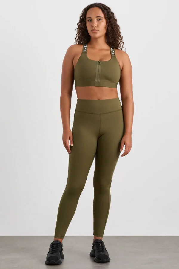 Zip Front Sports Bra 304